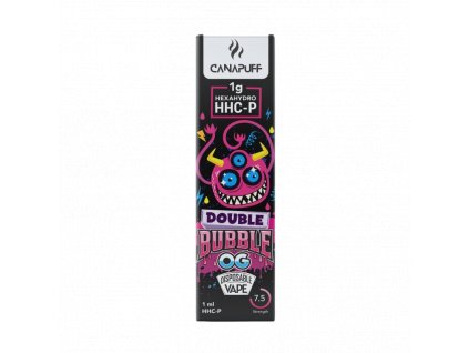 CanaPuff vape pen double bubble og hhcp 96 1ml