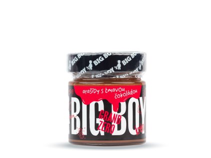 kremy big boy grand zero s tmavou cokoladou 250g