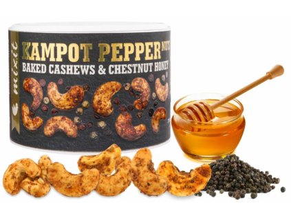 Orisky z pece kampotsky pepr a med Mixit l