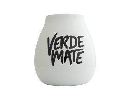 bila keramicka kalabasa verde mate 350 ml