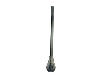 bombilla 18cm coloured mate drinking straw mates hispanic pantry black 779329