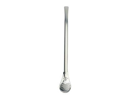 bombilla 18cm coloured mate drinking straw mates hispanic pantry silver 335971