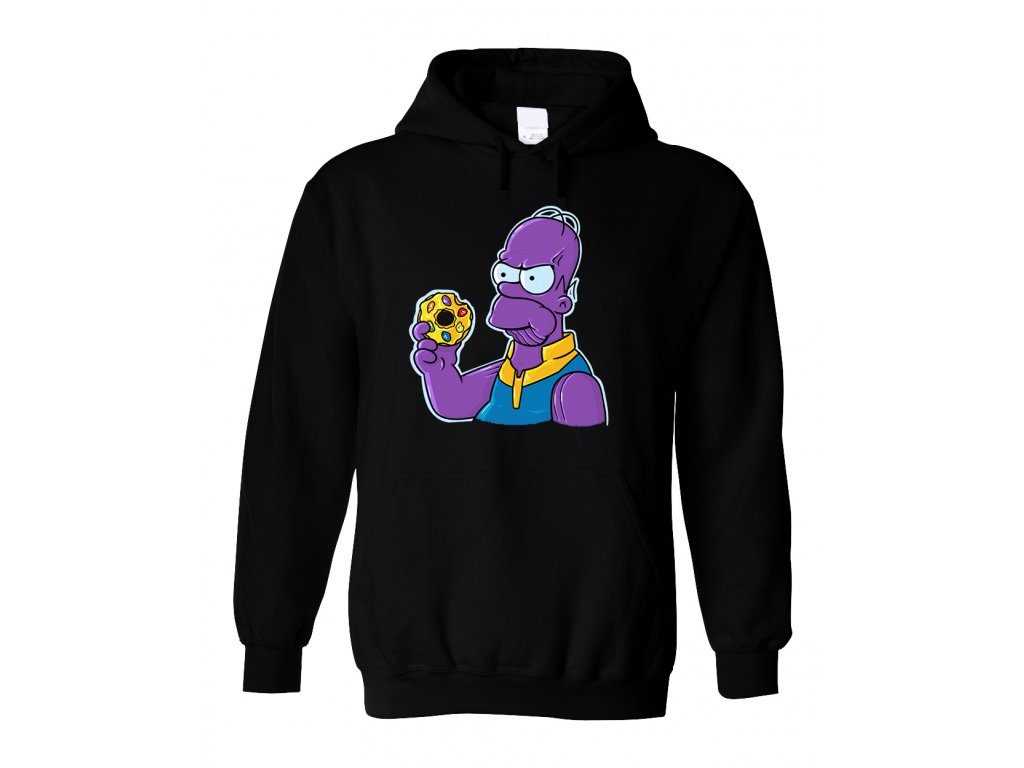 Mikina s kapucí Homer Simpson Avengers Donut