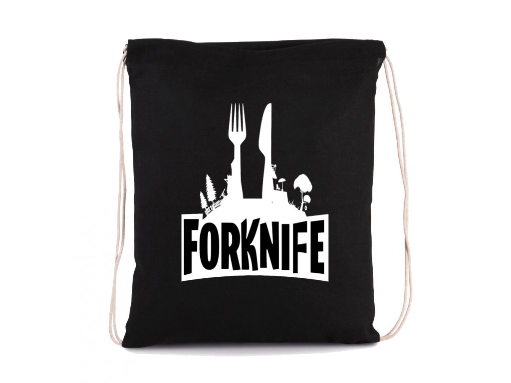 vak na záda Fortnite Parodie Vydlička a nůž