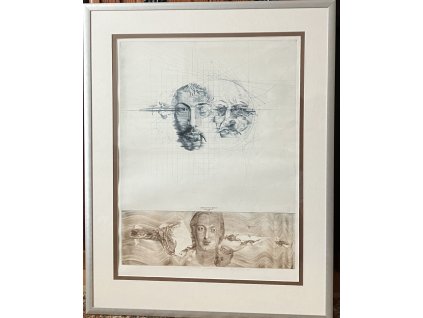 Anderle Jiří - Prostor pro dva (Dürer a Leonardo) 1974