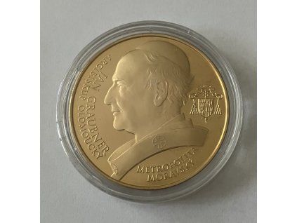 Zeman Karel - Arcibiskup Jan Graubner 2014 proof 50 mm