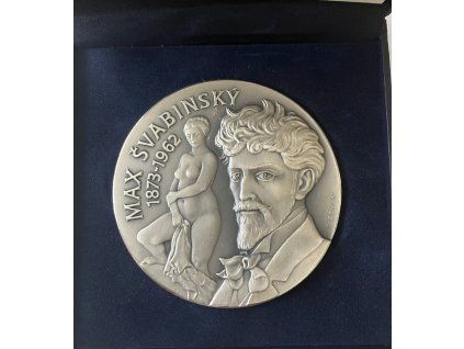 Zeman Karel - Max Švabinský 70 mm v AG 250 gramů!!