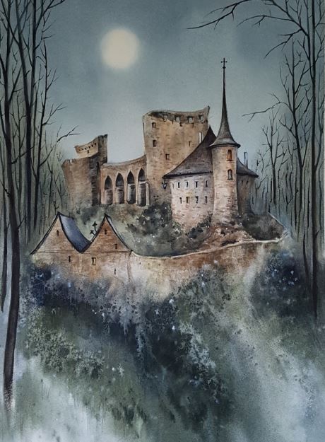 Hrad Velhartice, na pozvání luny: První dílo na své pouti