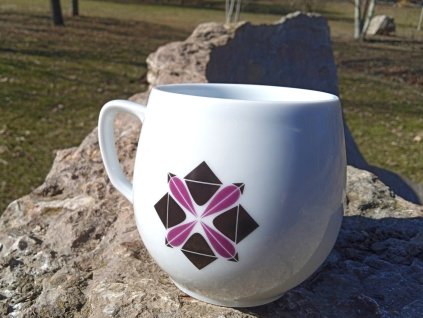 porcelánový hrneček