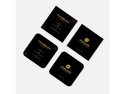Čtvercové vizitky