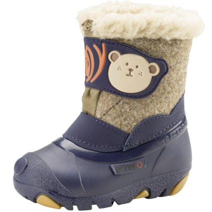 MCKINLEY TEDDY II JR BLUE ZIMNÁ OBUV