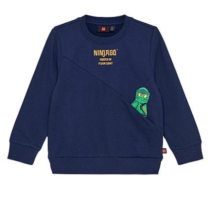LEGO LWSCOUT 100 SWEATSHIRT JR DARK NAVY MIKINA