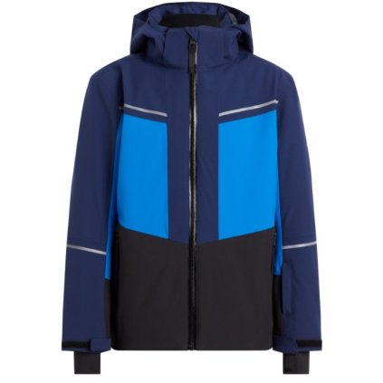 MCKINLEY TWP DARIUS II AQUAMAX SKI JACKET JUNIOR BLUE BLACK BUNDA