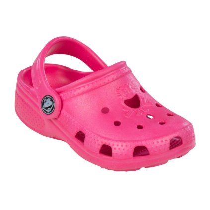 COQUI BIG FROG-CHILDREN'S CLOGS &SCARON;ĽAPKY RUŽOV&EACUTE;