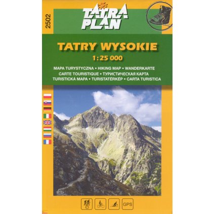 TM 2502 VYSOKÉ TATRY 1:25 000 MAPA – PL.