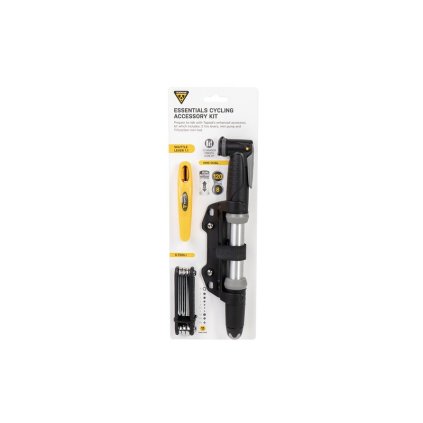 TOPEAK ESSENTIALS CYCLING ACCESSORY KIT SADA