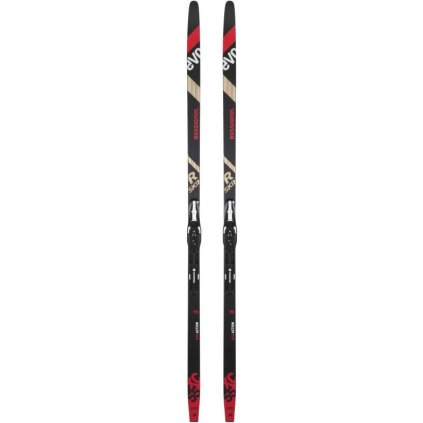 ROSSIGNOL EVO XC 55 R-SKIN + CONTROL STEP IN BLACK BEŽKY S VIAZANÍM 22/23