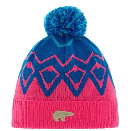 EISBÄR ZIGGY OS POMPON MÜ LIGHT PINK ČIAPKA