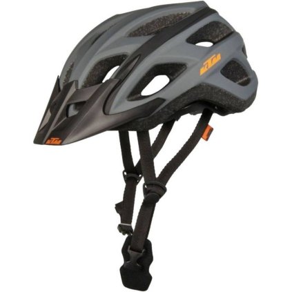 KTM FACTORY CHARACTER TOUR GREY/BLACK CYKLISTICKÁ PRILBA 2023