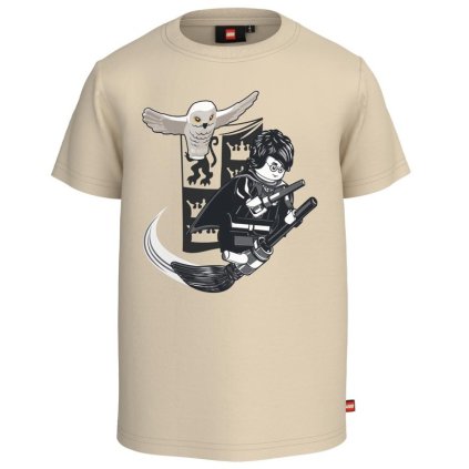 LEGO LWTAYLOR 119 T-SHIRT SS JR DARK OFF WHITE TRIČKO