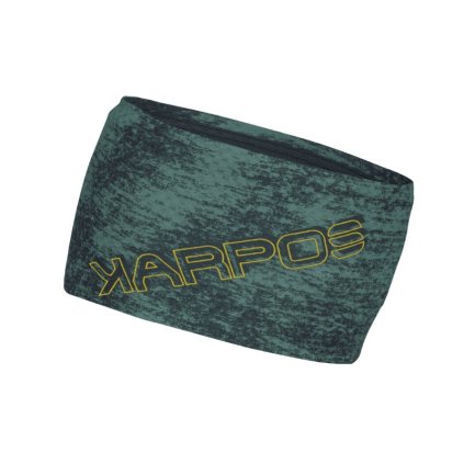 KARPOS TRE CIME 12CM HEADBAND NORTH ATLANTIC/LEMON CURRY ČELENKA