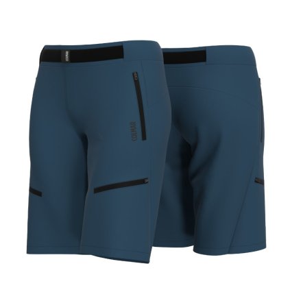 COLMAR ZIPPED MULTI-POCKET BERMUDA SHORTS W MODERN BLUE KRAŤASY