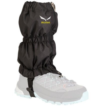 SALEWA JUNIOR GAITER BLACK OUT PROTISNEHOVÉ NÁVLEKY