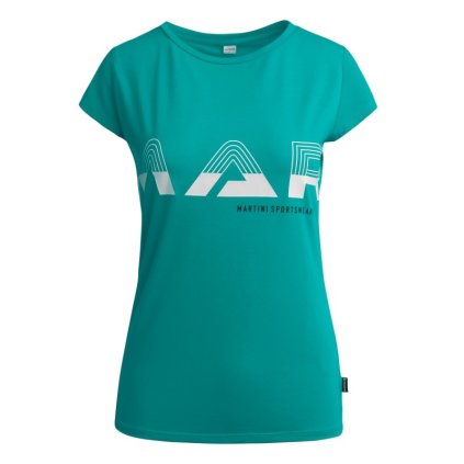 MARTINI HIGH.FLY W TURQUOISE-BLACK TRIČKO