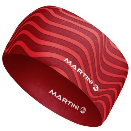 MARTINI ONLY HEADBAND DARK RED ČELENKA