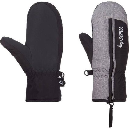 MCKINLEY ADRIEL JR. GLOVES GREY/BLACK PALČIAKY