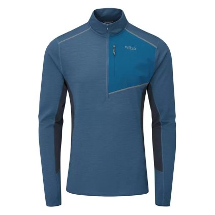RAB SYNCRINO LIGHT FLEECE PULL-ON M DENIM ROLÁK
