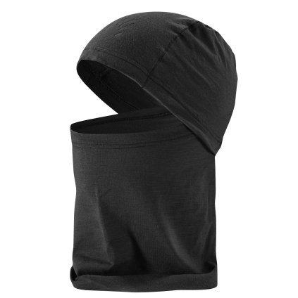 KARPOS BALACLAVA MERINO BLACK KUKLA