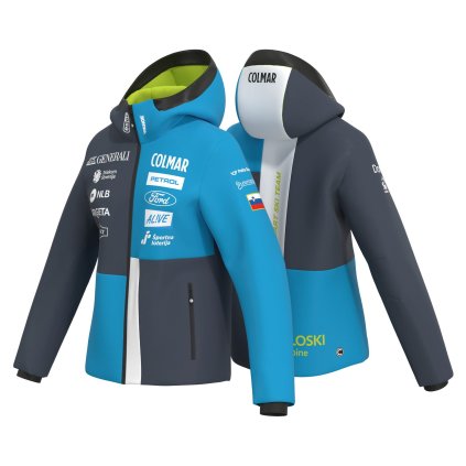 COLMAR SKI JACKET IN STRETCH FABRIC REPLICA W BLACKBOARD BUNDA
