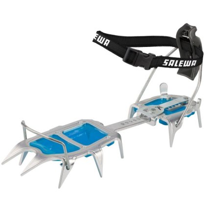SALEWA ALPINIST ALUMINIUM STEP-IN CRAMPON BLUE STEEL MAČKY