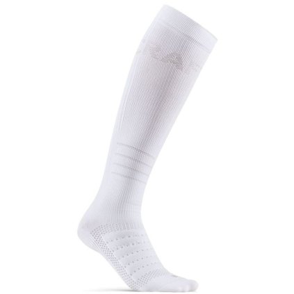 CRAFT ADV COMPRESS WHITE PONOŽKY