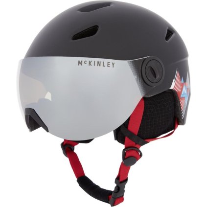 MCKINLEY PULSE VISOR BLACK DETSKÁ PRILBA