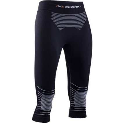 X-BIONIC ENERGIZER 4.0 PANTS 3/4 W BLACK/ARCTIC WHITE SPODKY