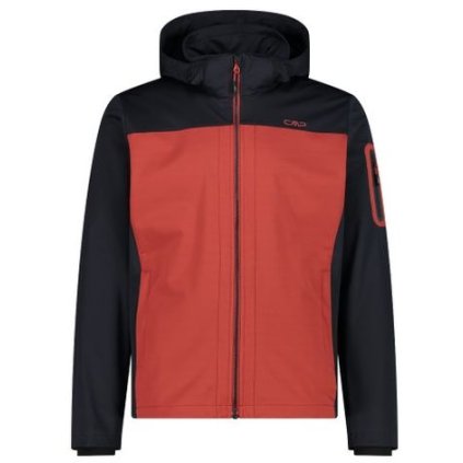 CMP JACKET ZIP HOOD M RUST ANTRACITE BUNDA