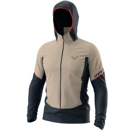 DYNAFIT TRAVERSE ALPHA HOODED JACKET M ROCK KHAKI BUNDA