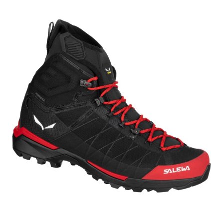 SALEWA ORTLES LIGHT MID POWERTEX BOOT W FLAME BLACK