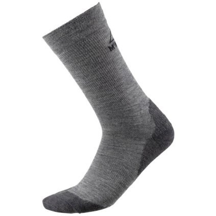 MCKINLEY FINN CREW M GREY/BLACK PONOŽKY