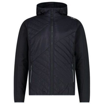 CMP HYBRID JACKET FIX HOOD M ANTRACITE MIKINA