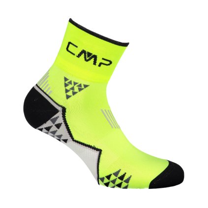 CMP SKINLIFE TRAIL SOCK UNISEX YELLOW FLUO PONOŽKY