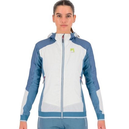 KARPOS ALAGNA PLUS EVO W JACKET BRIGHT WHITE/SPRING LAKE BUNDA