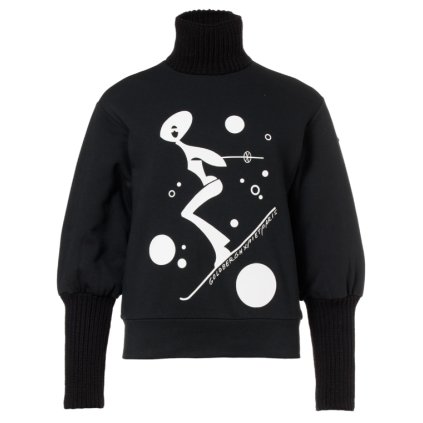 GOLDBERGH VOYAGE TURTLE NECK SWEATER BLACK SVETER