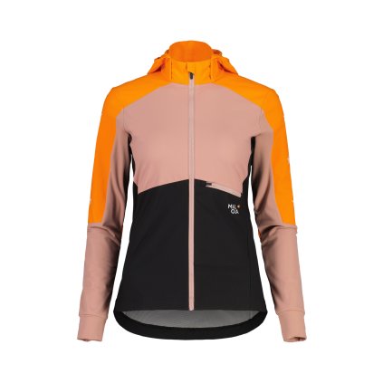 MALOJA NESHAM SOFTSHELL JACKET W ORANGE SUN MULTI BUNDA