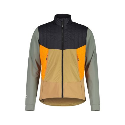 MALOJA ATELSM HYBRID JACKET M BLACK GREEN BROWN BUNDA