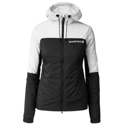 MARTINI YALCA PADDED JACKET PRIMALOFT W BLACK WHITE BUNDA