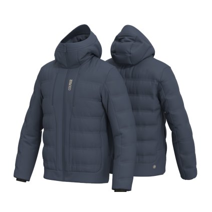 COLMAR EXTRA WARM DOWN SKI JACKET M NAVY BLUE BUNDA
