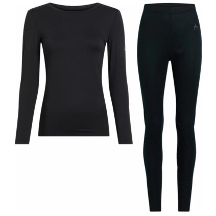 MCKINLEY YAEL III AND YANA III BASE LAYER SET W BLACK SET TERMO BIELIZNE